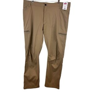 Wrangler ATG All Terrain Gear Mens Range Cargo Pants 42X30 Khaki‎ Beige Straight